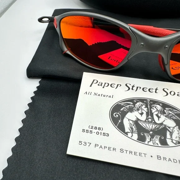 Paperstreetshade Fight Club Tyler Durden NEW Oliver Peoples 523 xmetal Brad Pitt - Picture 4 of 16